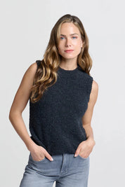 Prato Grey Sleeveless Knit