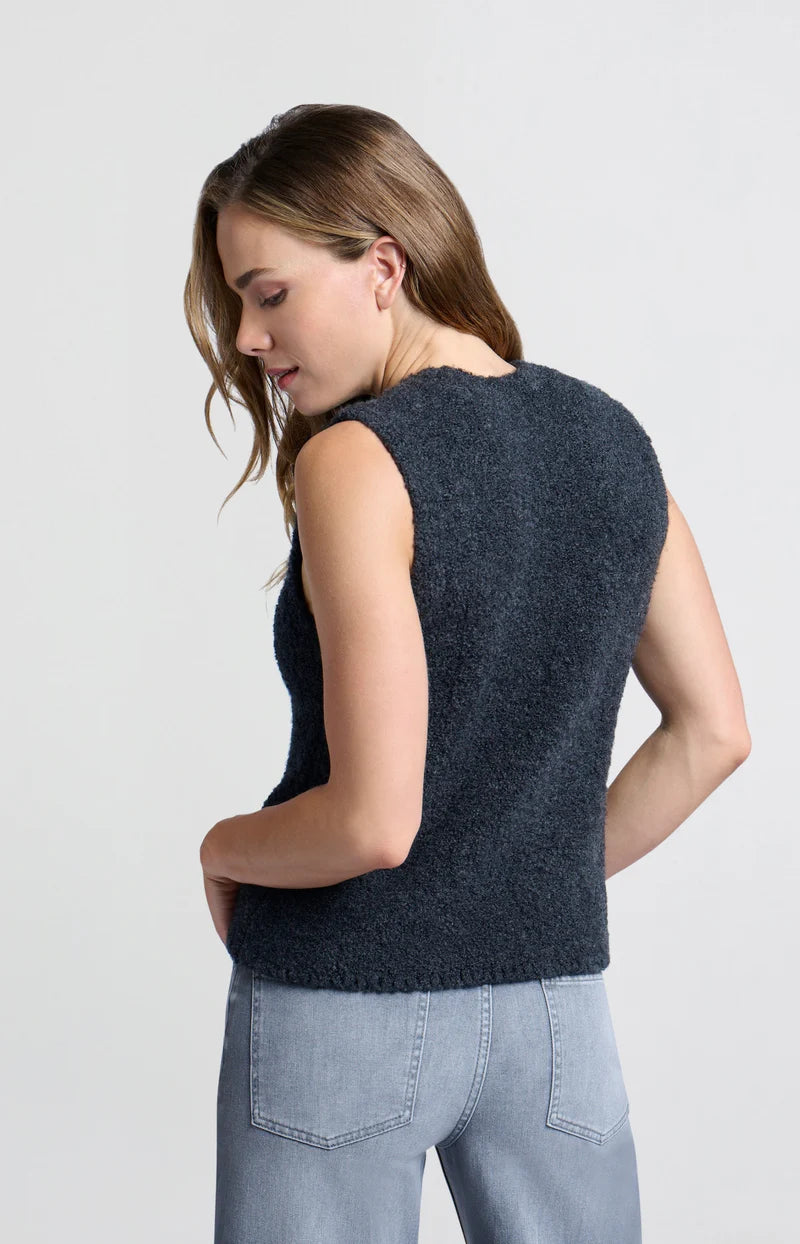 Prato Grey Sleeveless Knit