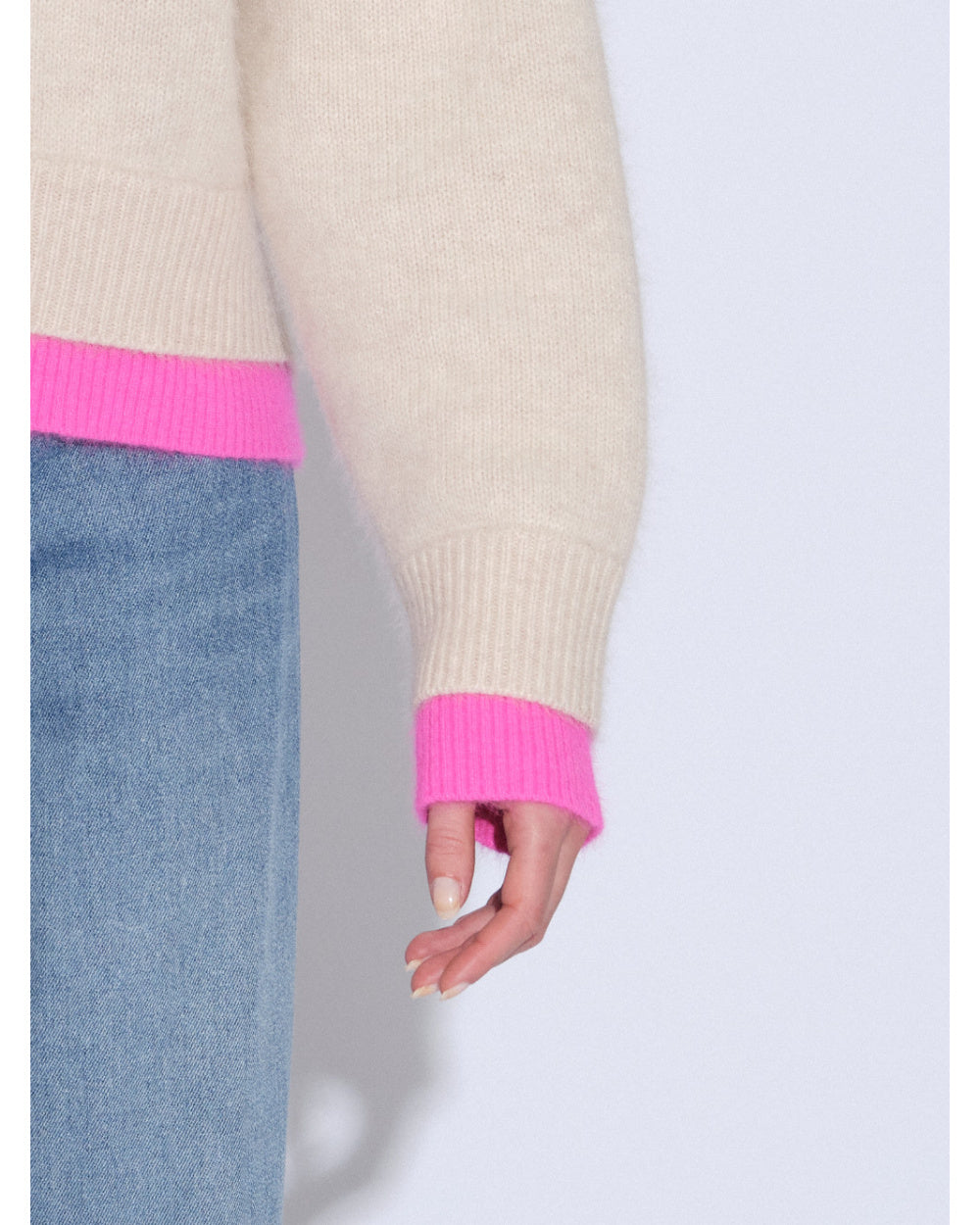 Mackie Sand Turtleneck