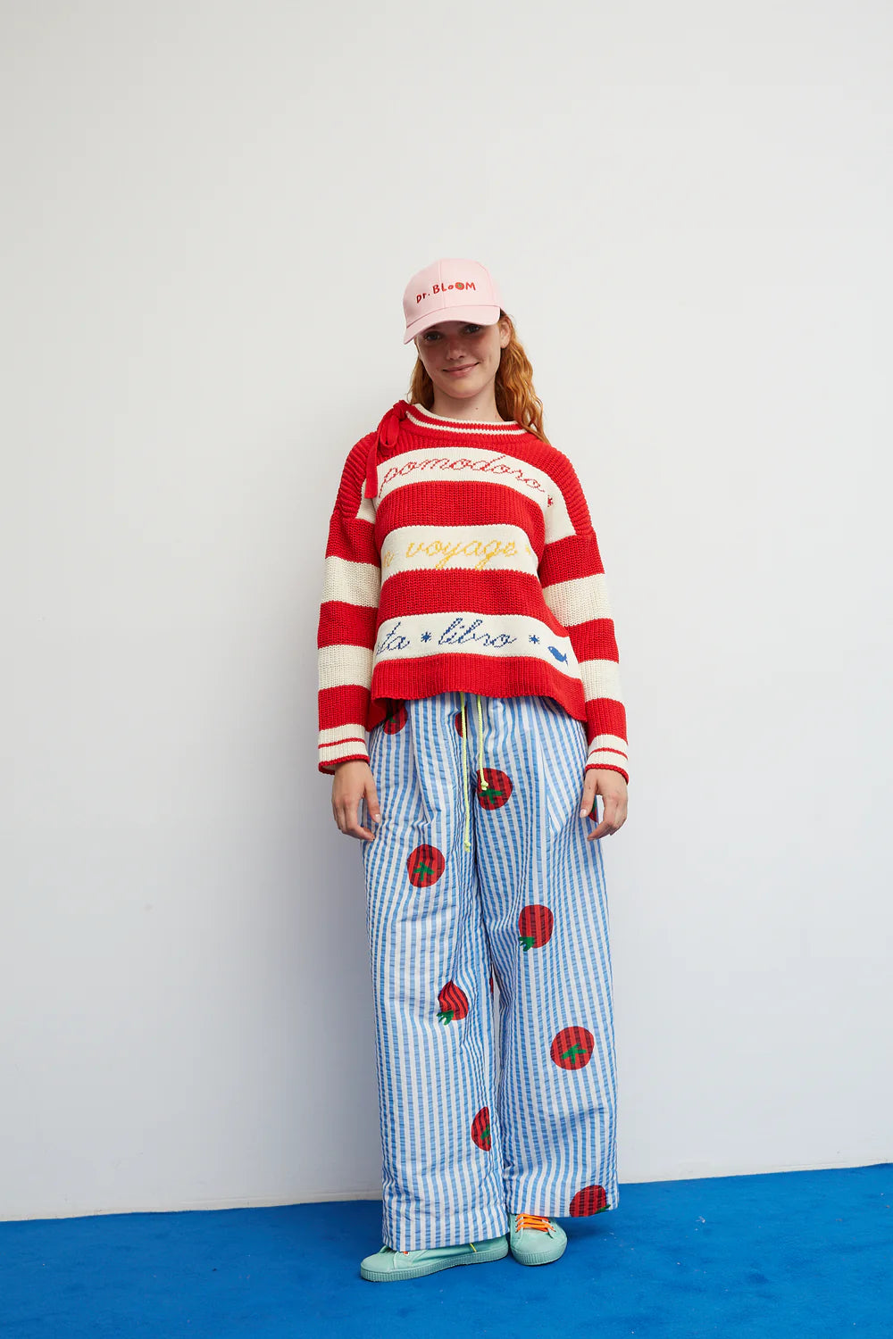 Red Delia Knit