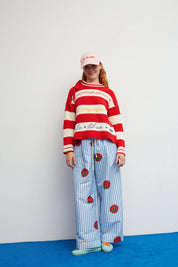 Red Delia Knit