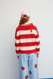 Red Delia Knit