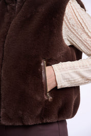 Roslin Coffee Waistcoat