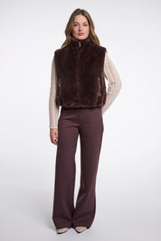 Roslin Coffee Waistcoat