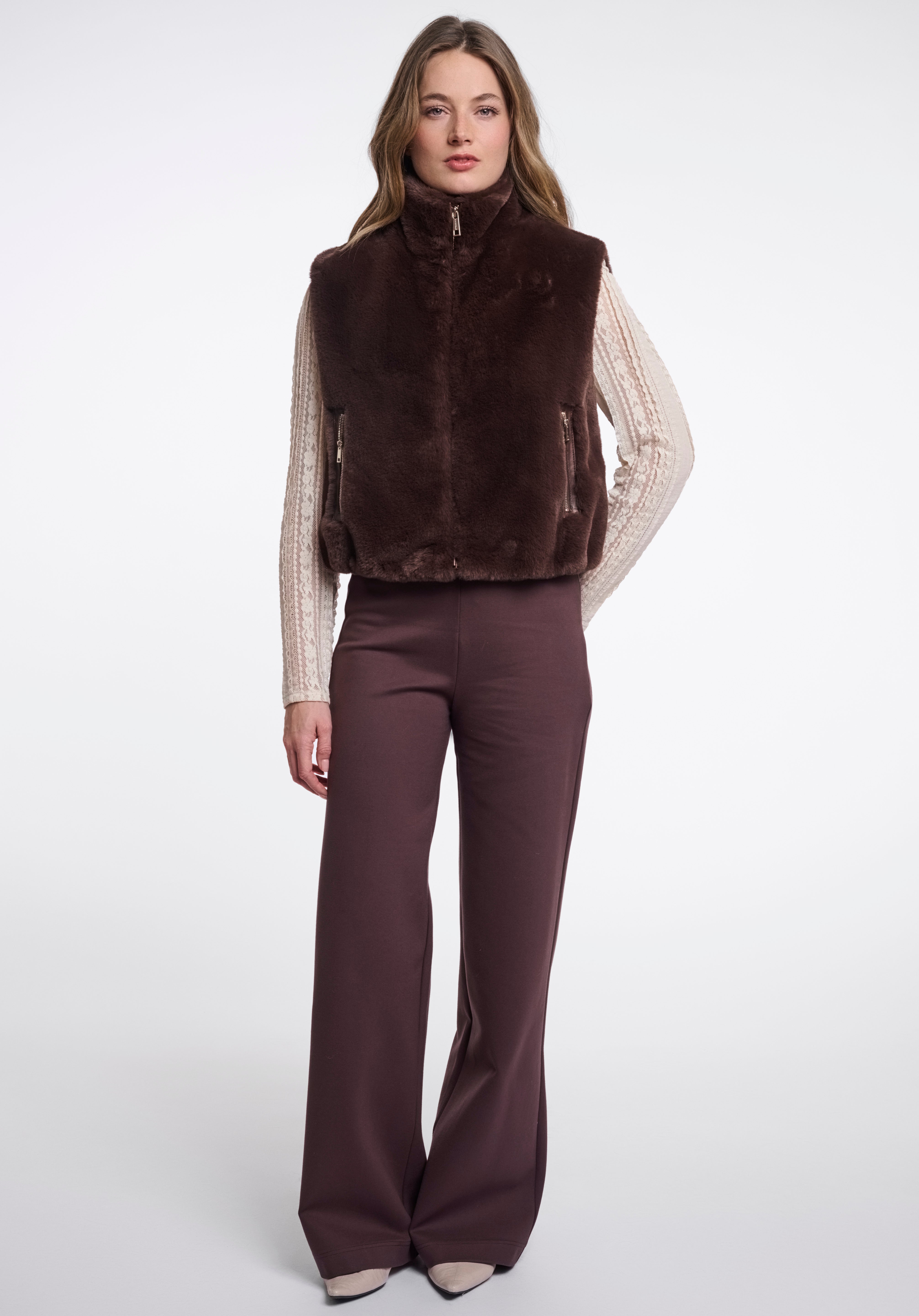 Roslin Coffee Waistcoat