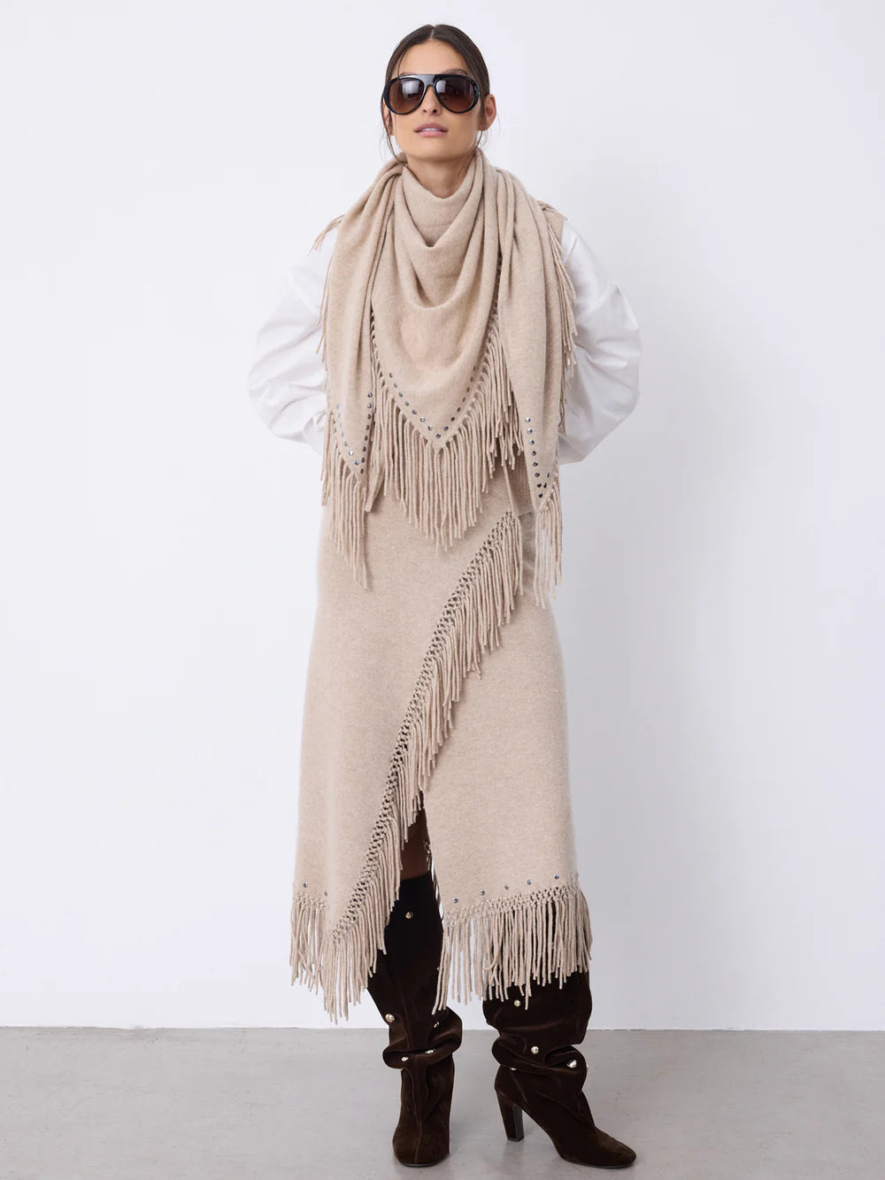 Kelly Sandtone Scarf