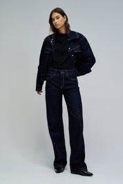 Sam Straight Embellished Jeans