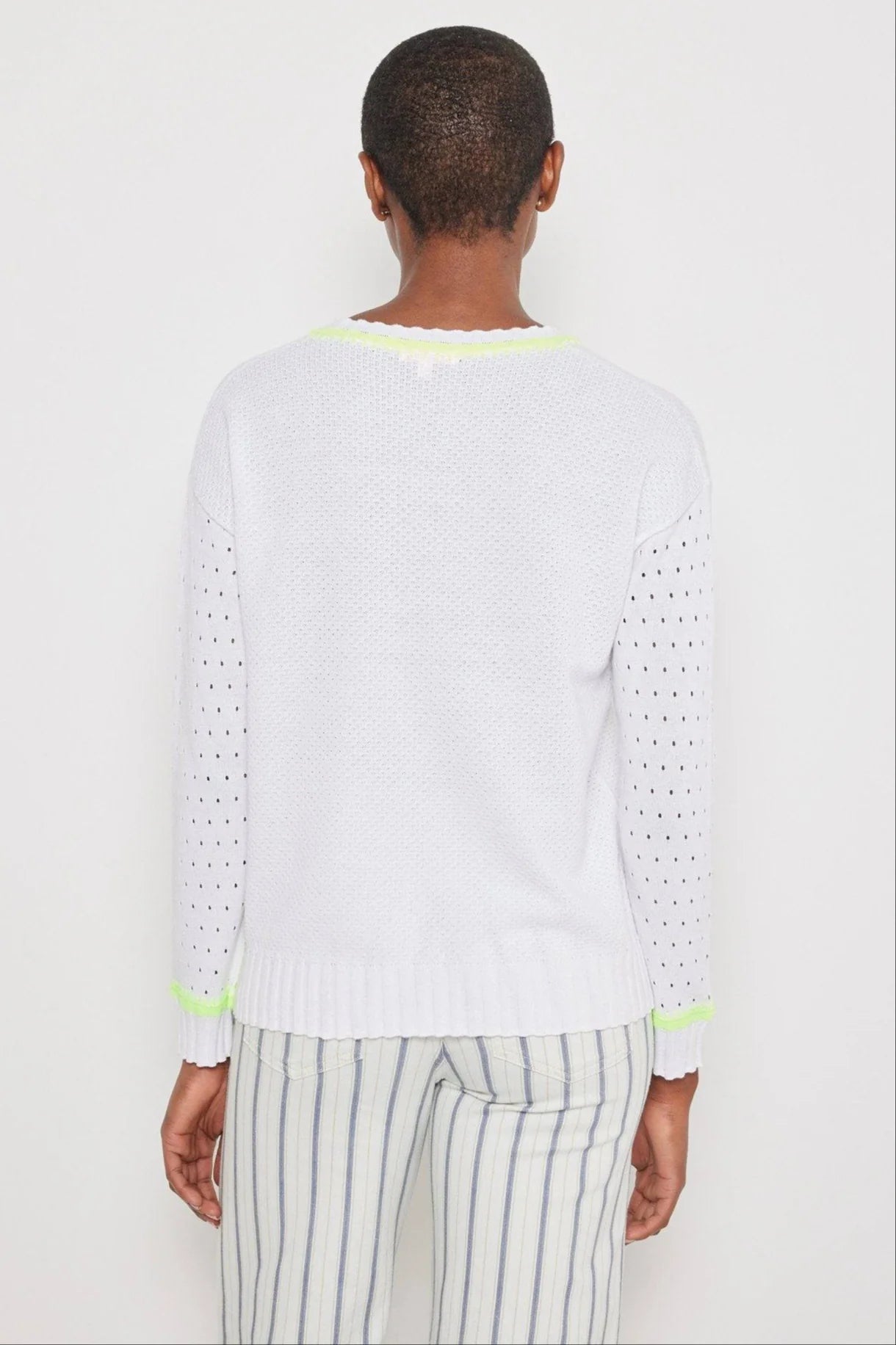 Tyler White Knit