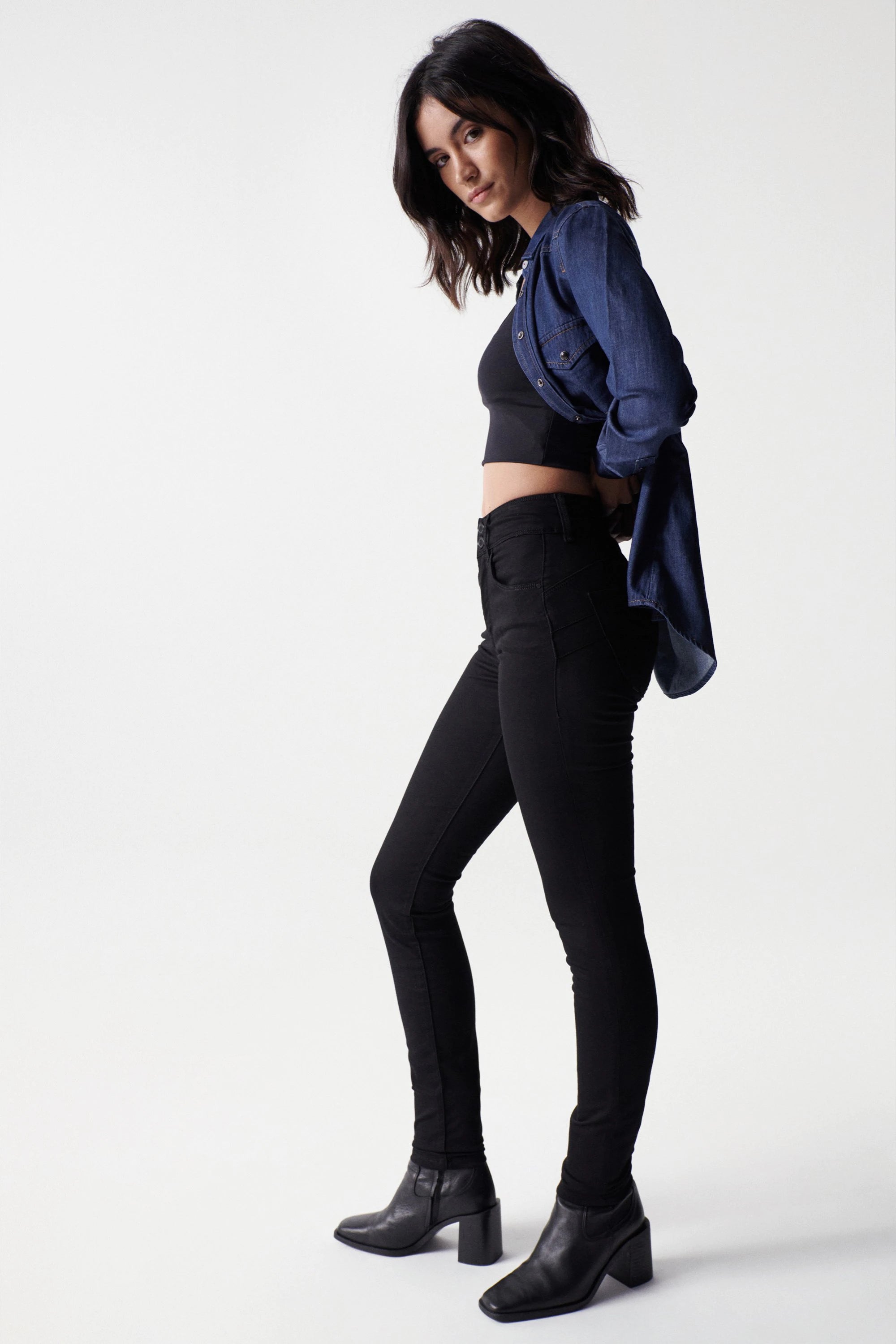 Black Secret Skinny Jeans