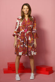 Aldona Paisley Dress