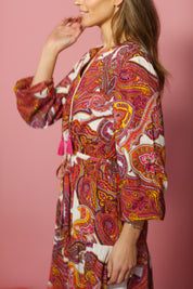 Aldona Paisley Dress
