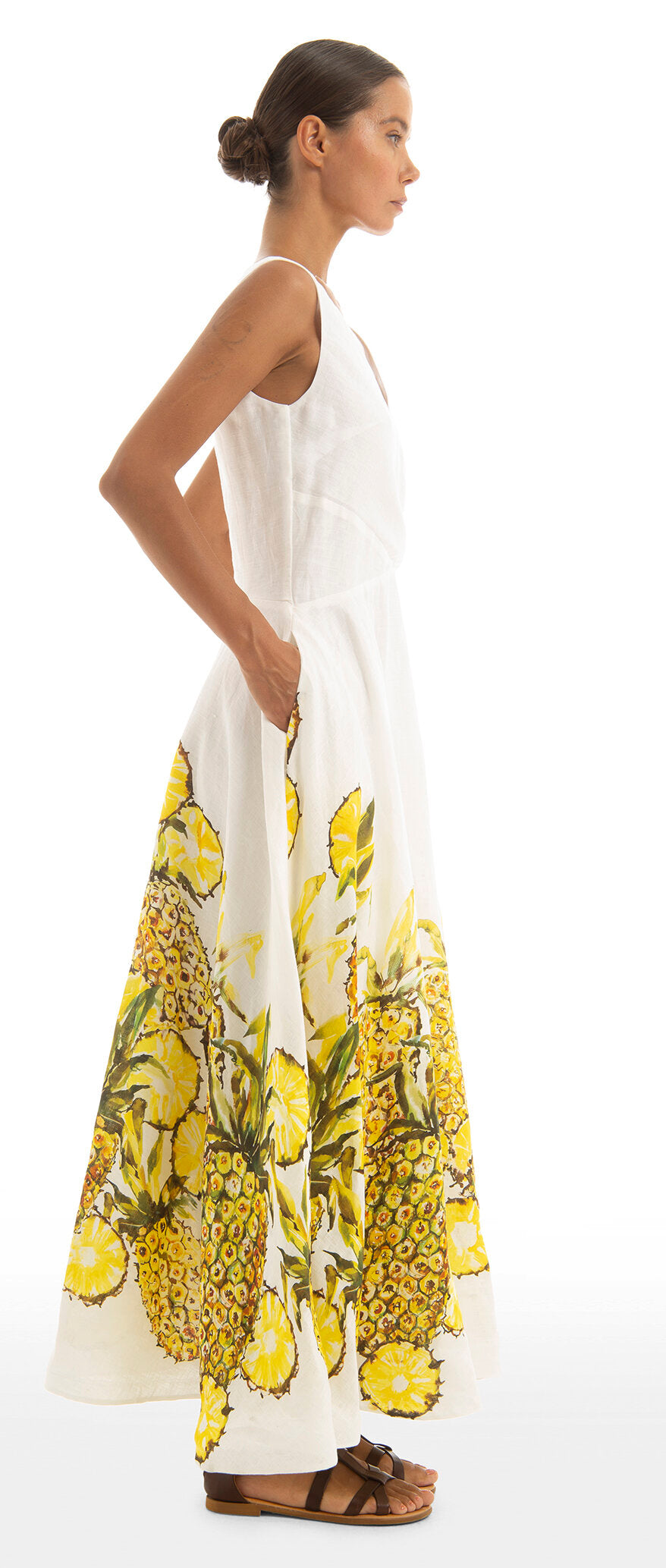 Tropical Pineapple Dress