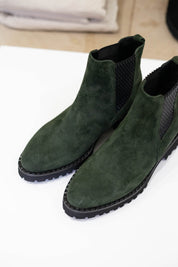 Green Sneaker Boot