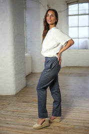 Dark Denim Trousers
