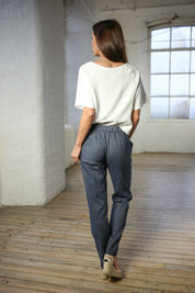 Dark Denim Trousers