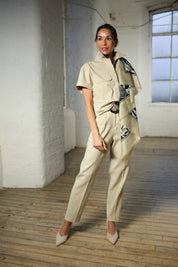 Tropical Vibes Tapered Trousers