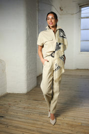 Tropical Vibes Tapered Trousers