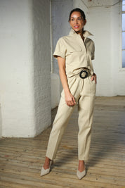 Tropical Vibes Tapered Trousers