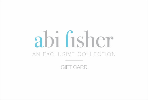 Abi Fisher Email Gift Card (for use online only)