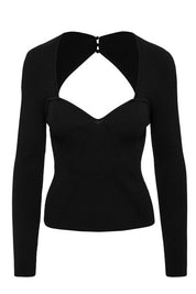 Black Sweetheart Sweater