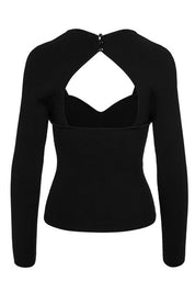Black Sweetheart Sweater