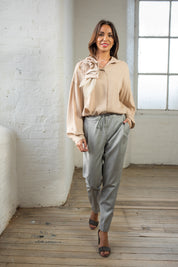 Fabiana Grey Trousers