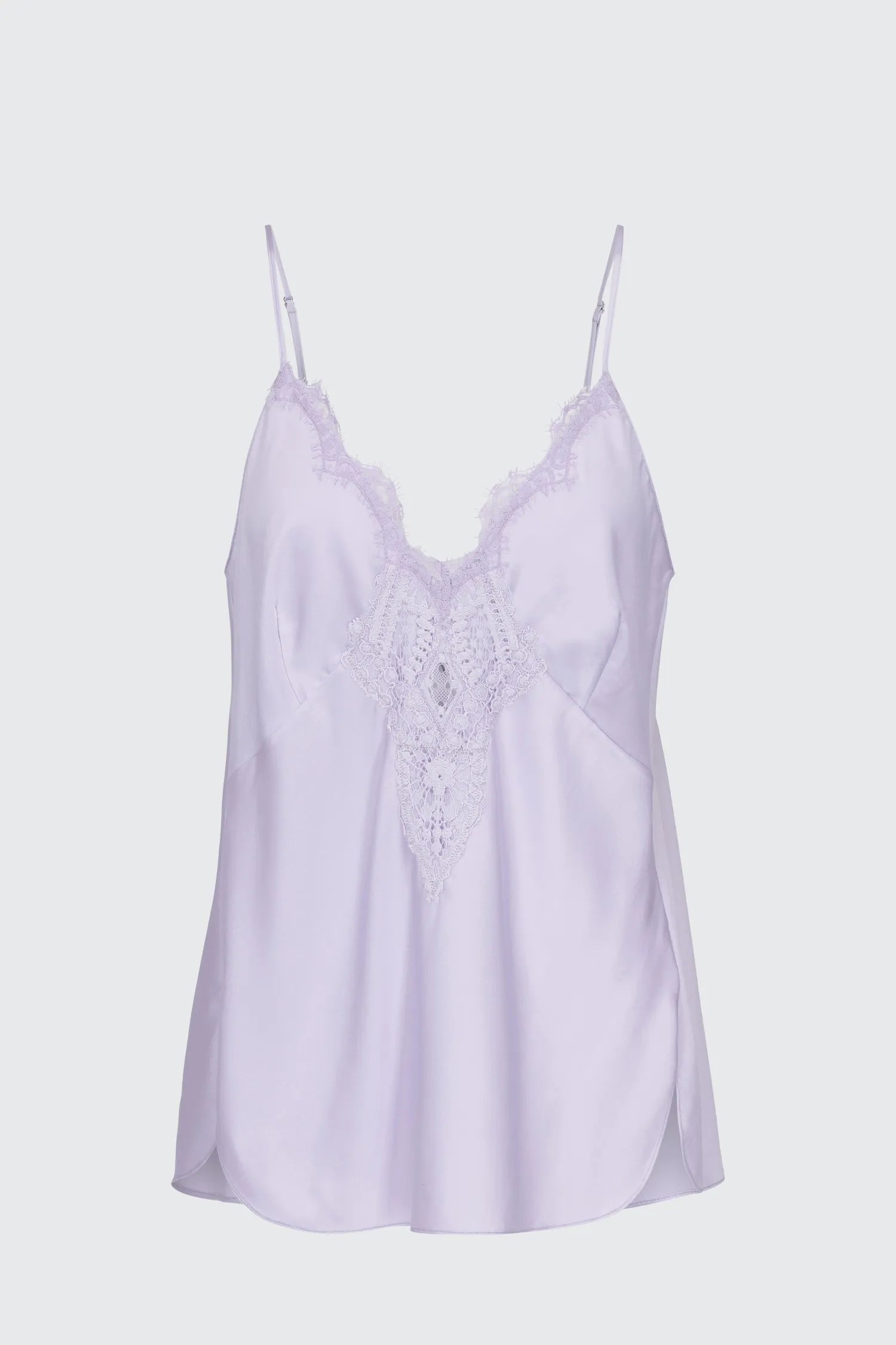 Shiny Ease Lilac Camisole